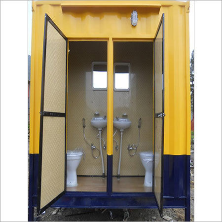 Steel Portable Toilet Cabin By Shree R. V. Enterprises