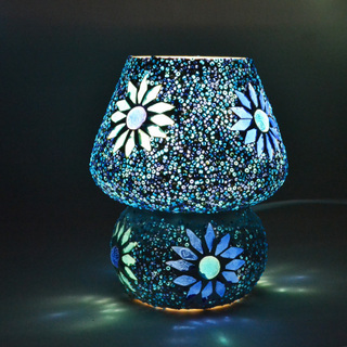 Blue And White Table Lamp