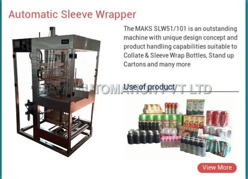 Automatic Sleeve Wrapper Machine