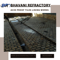 Acid Proof Tiles Lining Work