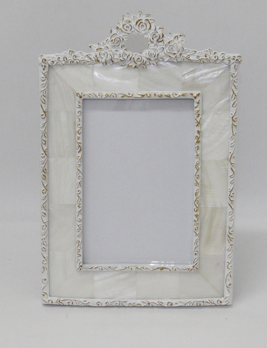 Photo Frame 46 Rosette Mother of Pearl