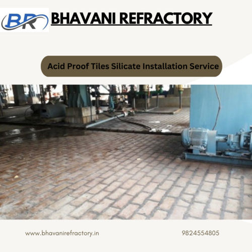 Mineral Refractories Acid Proof Tiles Silicate Installation Service