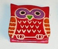Printed Leather Coin Purse