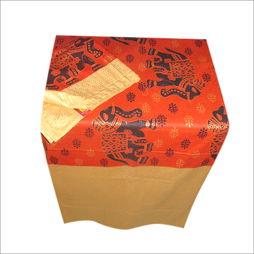 As Per Client Requirements Gold Print Traditional Bedsheets