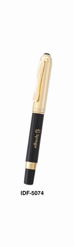 Promotional Pen - Metal, 140 mm, Black | Smooth Writing, Replaceable Refills, Elegant Design