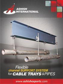 Steel Channel Support System For Cable Trays
