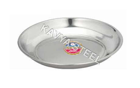 Round Stainless Steel Serving Tray