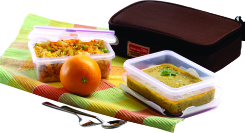 Tip Top Lunch Pack 6077 - Fabric, Plastic, 10x5x7 Inches, Brown | Insulated, Leakproof, Portable, Durable Lunch Bag