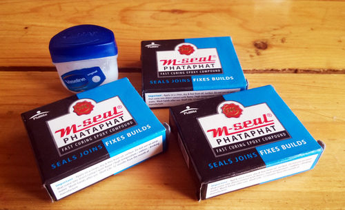 Pidilite Mseal Phata Phat - 50 Grams Epoxy Putty and Adhesive | Ideal for Sealing, Joining, Fixing, and Building Projects