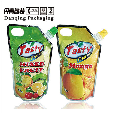 Juice Spout Pouch With Injection Hole