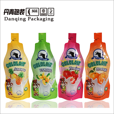Custom Juice Pouch With Gap