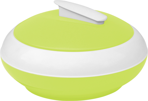 Cosmic Casserole No 2 - Plastic 1.5L, 150mm Diameter, Lime Green | Microwave Safe, Food Storage, Stylish Durable Design