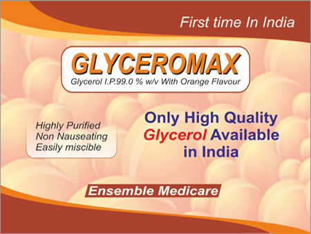 Glyceromax Orange Flavoured Syrup