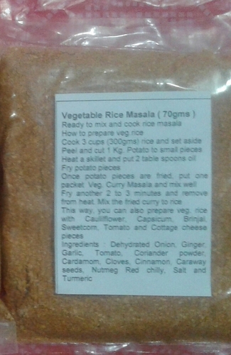 Vegetable Rice Masala
