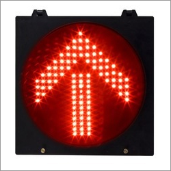 Red Arrow Street Light