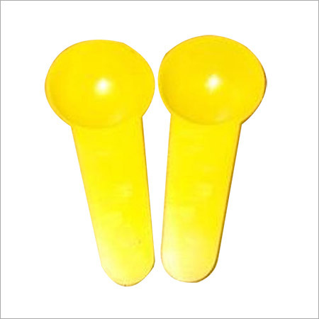 Yellow Medical Plastic Spoon