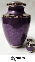 Lavender Pearl Keepsake Urn