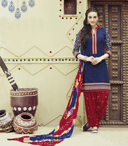 Designer Unstitched Dress Materials