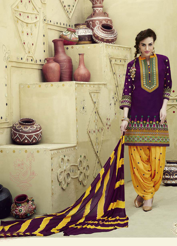 Designer Unstitched Dress Materials