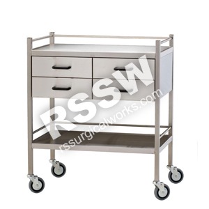 Hospital Dressing Trolley