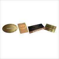 Brass Metal Labels