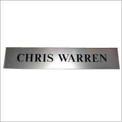 SS Name Plates