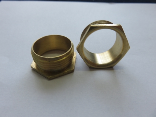 Brass Flanged Back Nuts