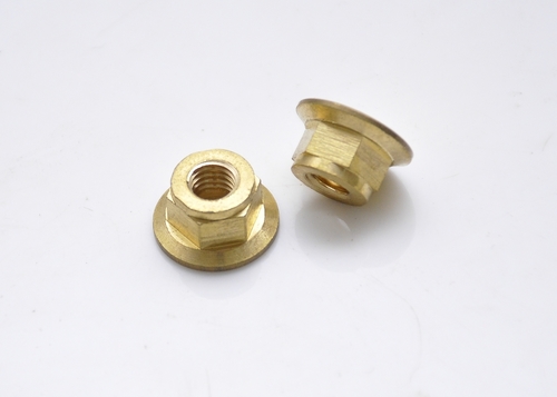 Brass Hex Collar Nut