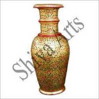 Golden Marble Vase
