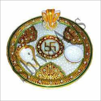 Designer Pooja Thali