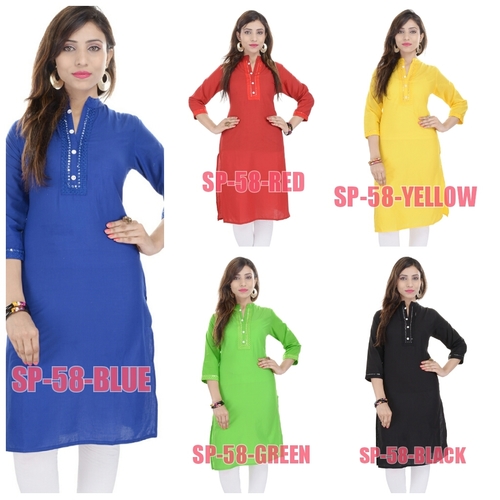 Cotton Daily Wear Ladies Kurti