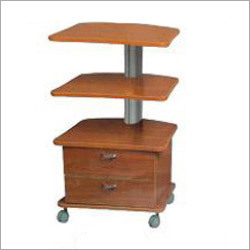 Spa Carts - Wood Metal, 2 Drawers 3 Shelves | Smooth Finish, Easy Mobility, Precise Design