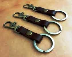 Leather Key Ring