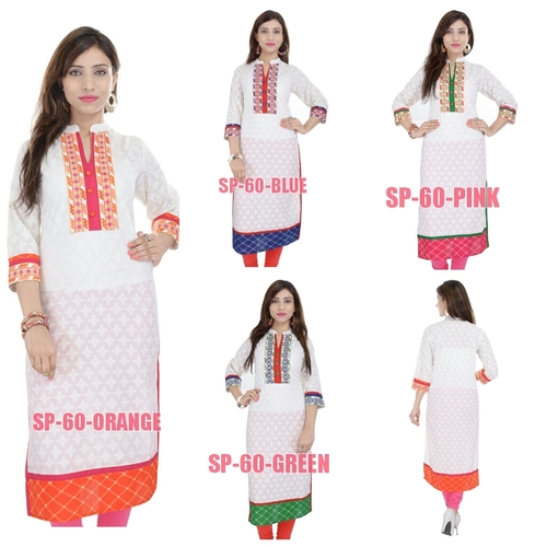 White Ladies Kurti