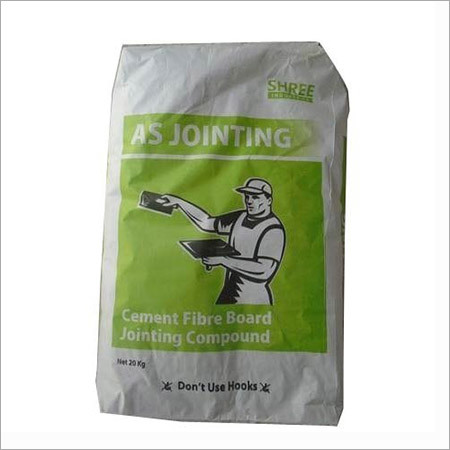 Cement Fiber Jointing Compound - Cement Fiber, Green, 25kg | Easy Application, Water Resistant, Fast Drying, Smooth Finish, Long Shelf Life