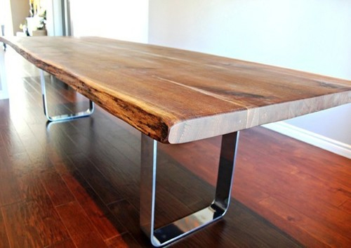 Dramatic Wooden Table