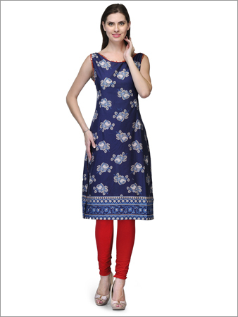 Printed Indo Western Kurtis