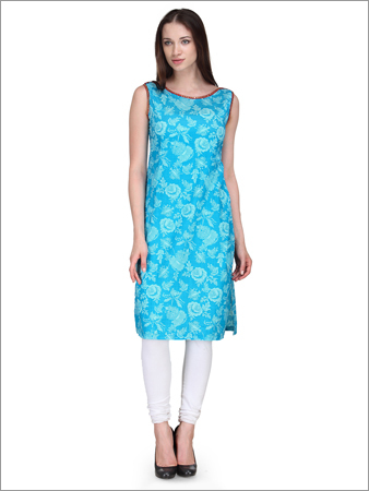 Designer Sleeveless Kurtis