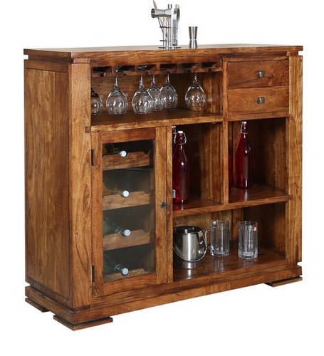 Wooden Bar Cabinet