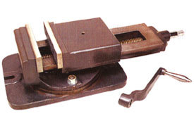 Shaper Vice (Mtc-204) - Metal, 300mm Jaw Width, 360â° Swivel Base | Heavy Duty, Serrated Jaws, High Tensile Steel Screw