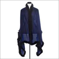 Cashmere With Fox Fur Trim