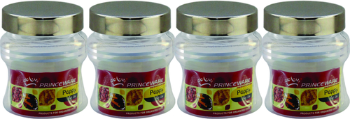 Poppy Pet Jar 250 ml x 4 Pcs Set