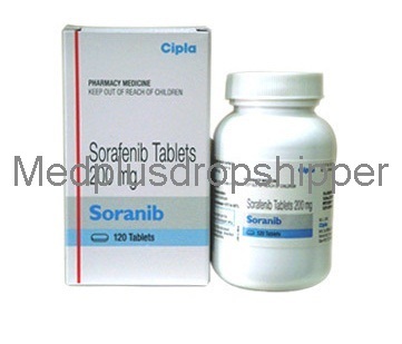 Soranib Tablets - Sorafenib 200mg, 120 Tabs | Kinase Inhibitor, Oral, Targeted Cancer Therapy