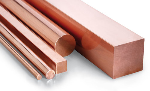 Copper Bars - 99.9% Pure Copper, Variable Dimensions, Rectangular & Round Shapes | Corrosion Resistance, High Conductivity, Excellent Ductility, Thermal Conductivity, ASTM B188 Certified