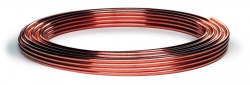 Copper Coils - Copper, 10-20 Coils, 10-20mm Diameter, 16-22AWG, 50-100cm Length | High Conductivity, Durable, Versatile, Efficient, Compact