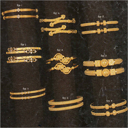 Designer Gold Bangles