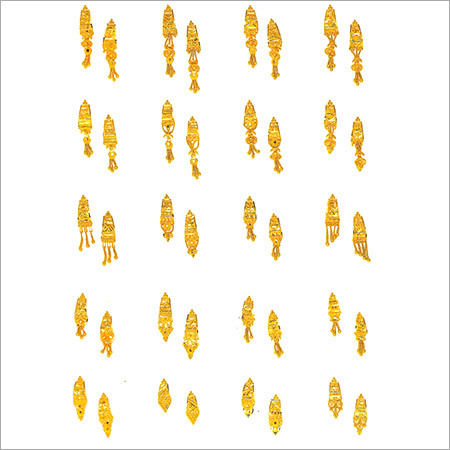 Designer Gold Earrings