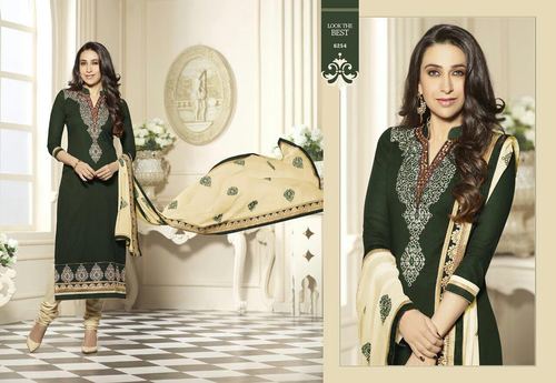 Cotton embriodery suit