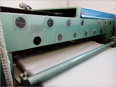 Cross lapper middle speed