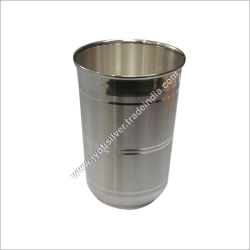 Silver Glass Set